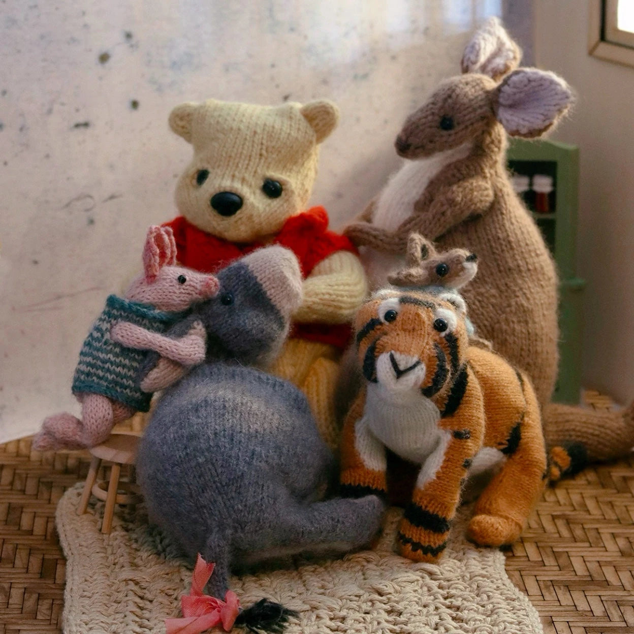 Animal knitting kits