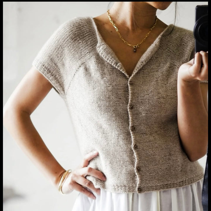 Pyramid Cloud Cardigan Knitting Kit