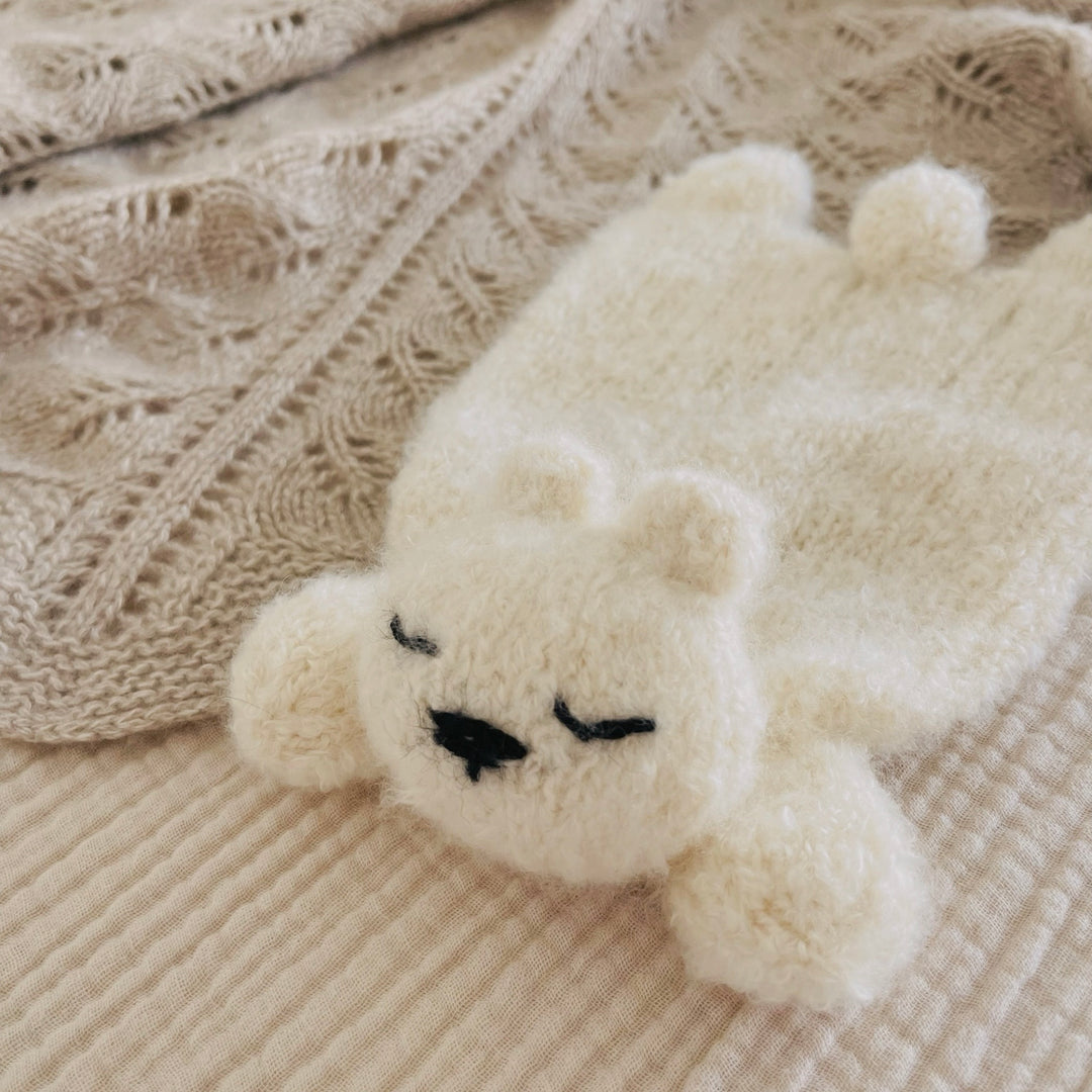 Cashmere baby bear comforter