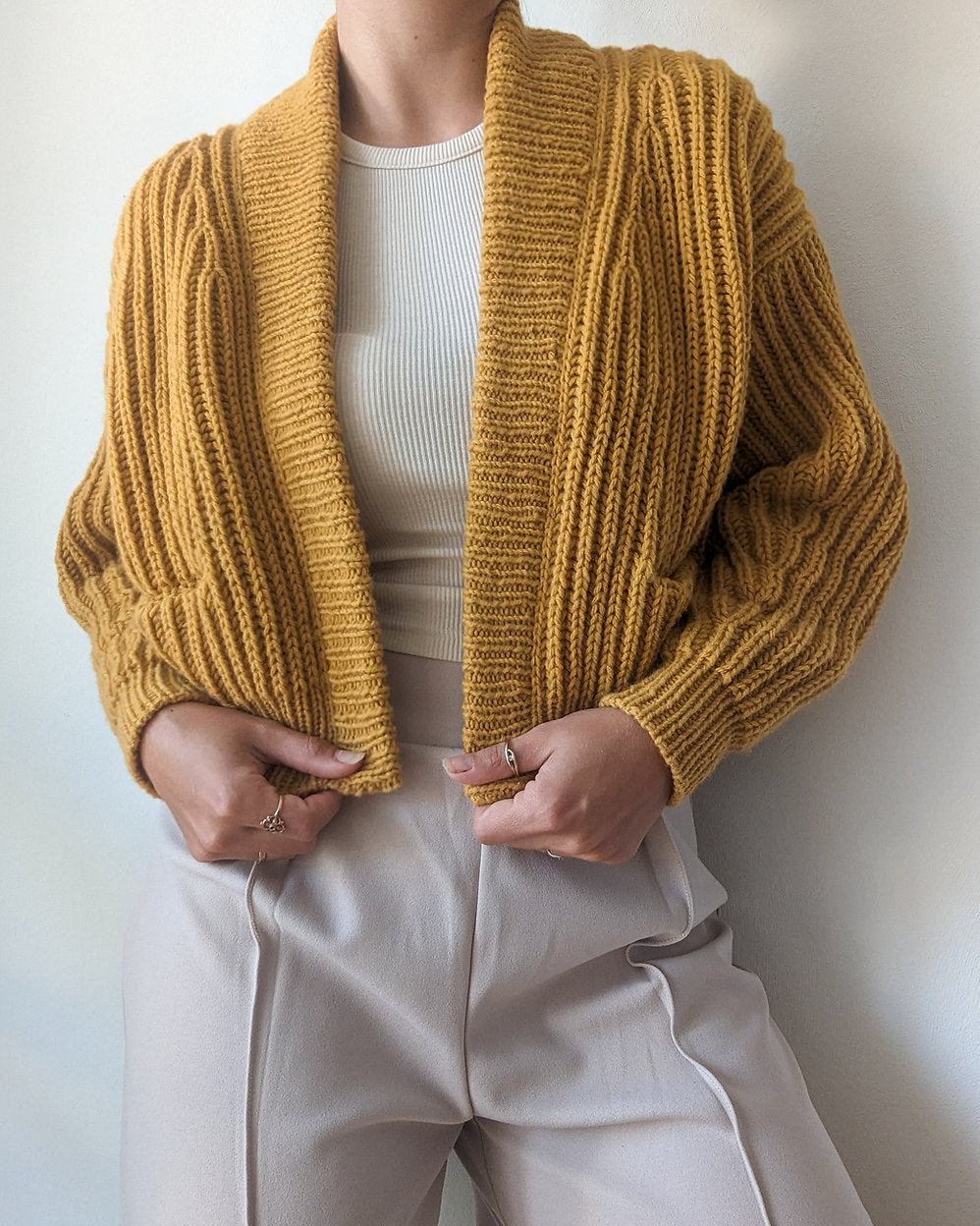 Fluffy Cloud Cardigan Knitting Kit