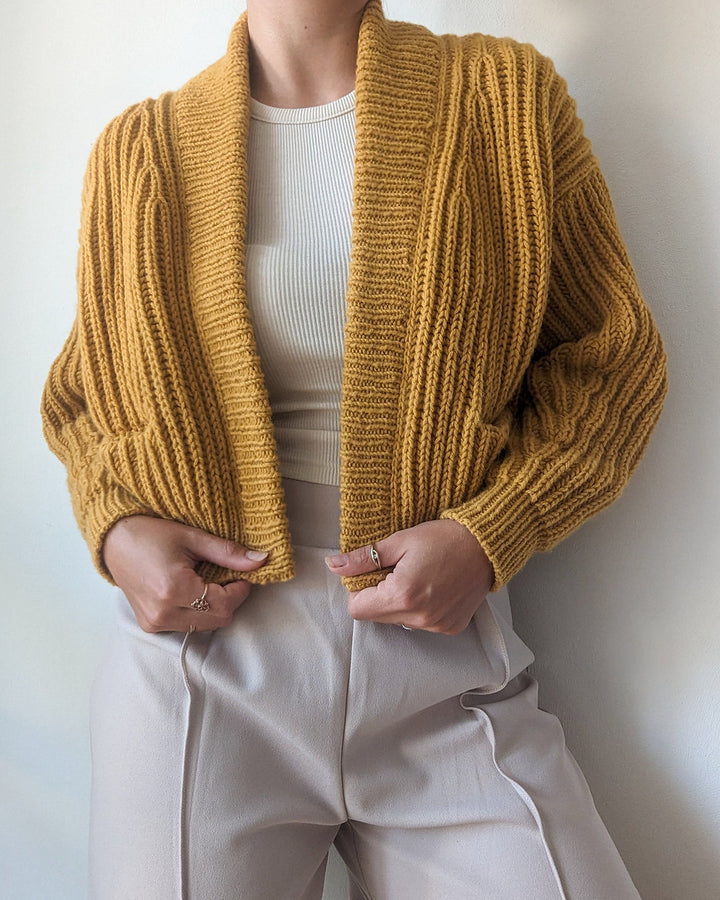 Fluffy Cloud Cardigan Knitting Kit