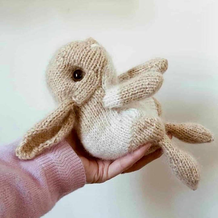 Easter bunny knitting kit