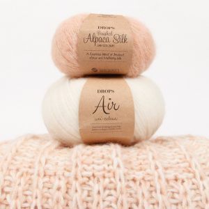 Drops Design Air - baby alpaca and merino wool aran blown yarn
